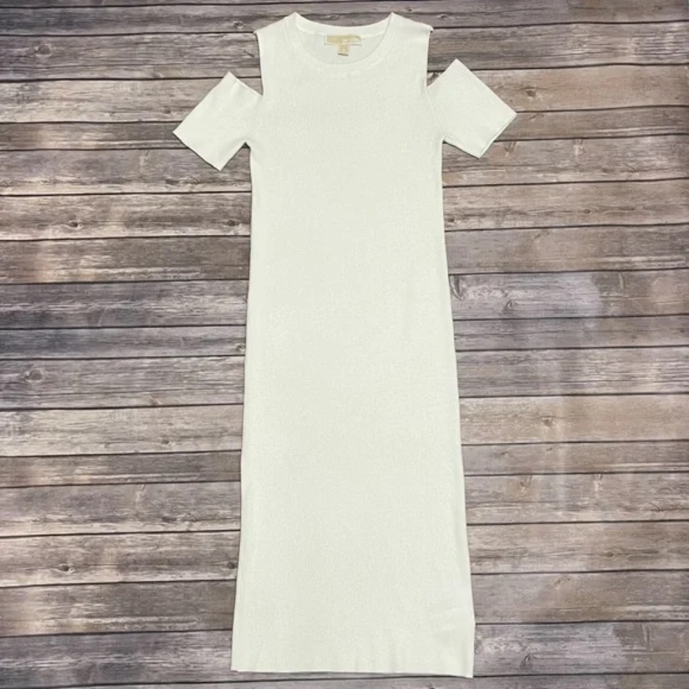Michael Kors Maxi Dress cold shoulder